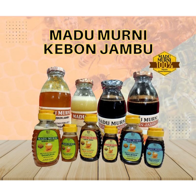 

Madu Murni 100% Kebon Jambu Hutan Sumatera