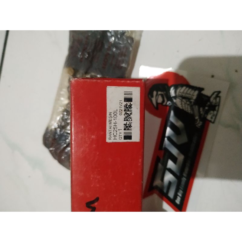 RANTAI MESIN/RANTAI KAMPRAT ORIGINAL AHM 100L CB,GL NEO TECH, MEGAPRO TERMURAJ