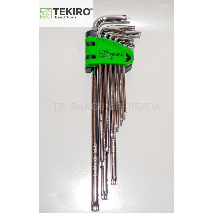 Kunci L Bintang Set Tekiro / Kunci L Kembang Tekiro