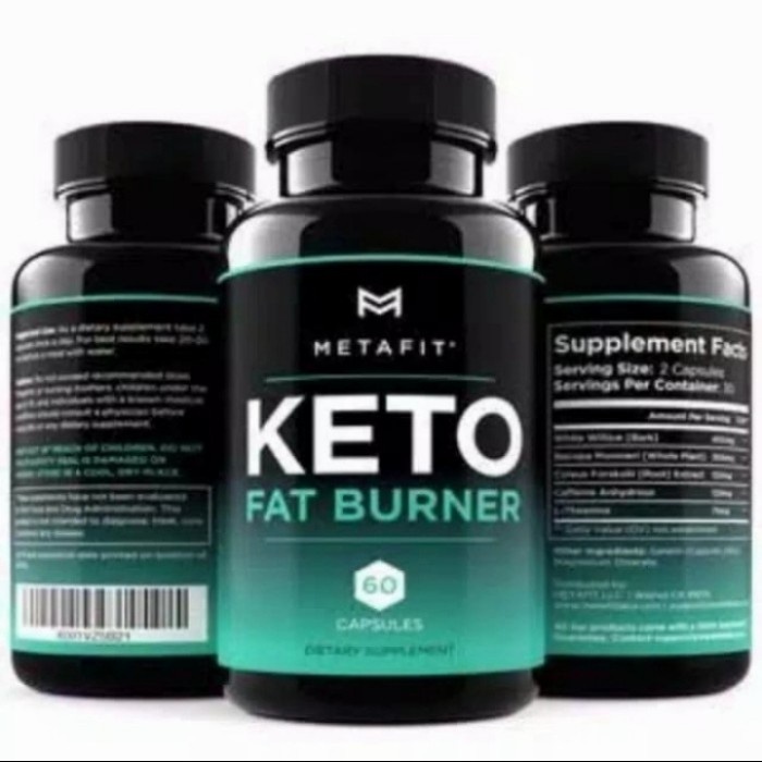 KETO FAT BURNER Weight Loss Obat Diet Herbal Suplemen Pelangsing Badan