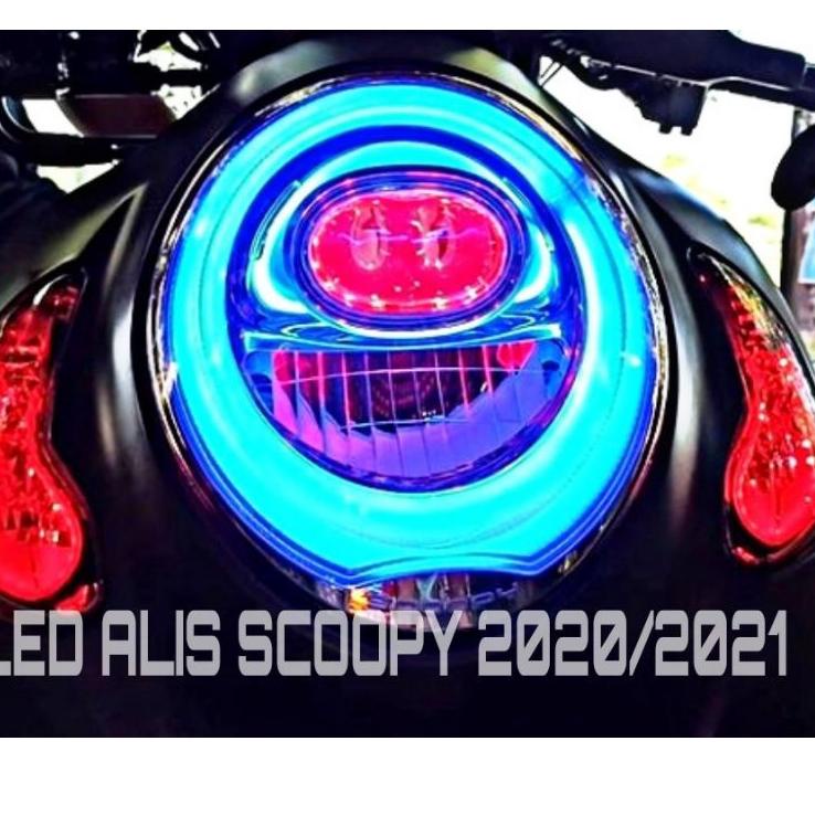 [KODE YPVWN] COD sepaket lampu alis lampu led motor scoopy 2020 scoopy 2021 motor scoopy 2022 free d