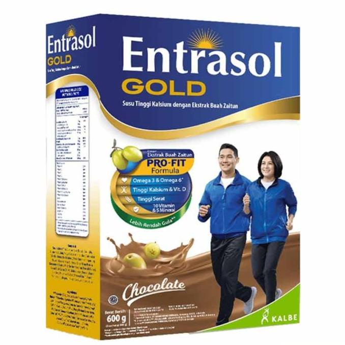 

[ COD ] Entrasol Gold Rasa Coklat 600gr