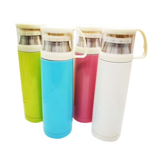 Termos Panas Cangkir Warna Polos / Thermos Air Tumblr Stainless Steel Berkualitas