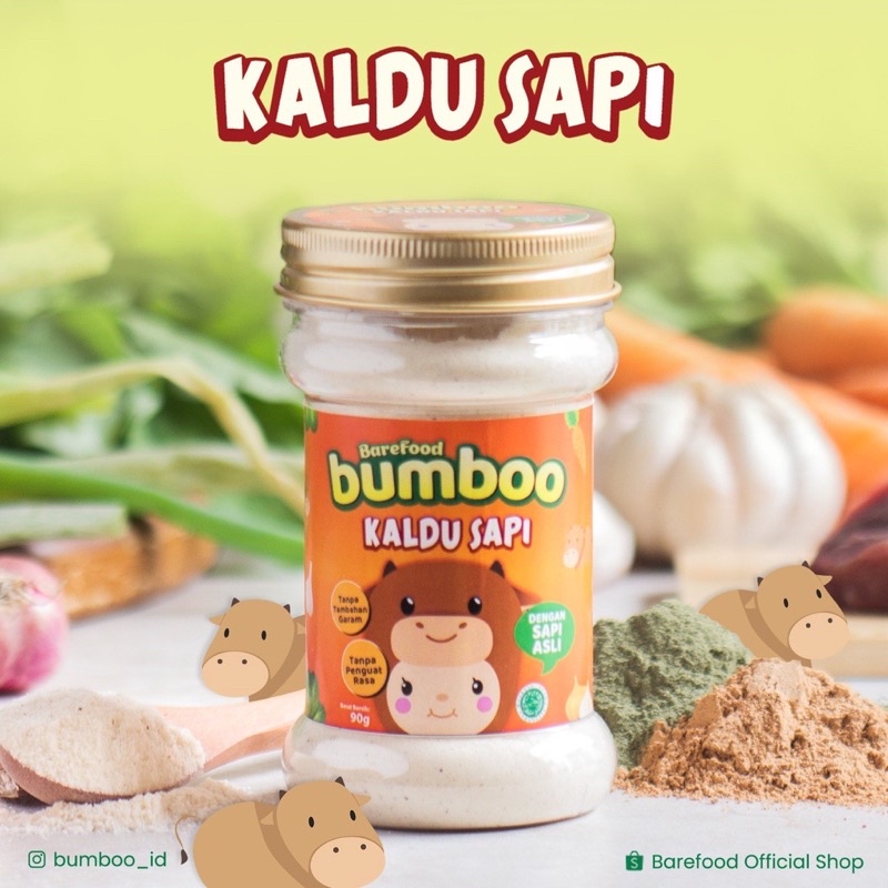 Bumboo Kaldu Asli Makanan MPASI Bayi Anak NO MSG Gula Garam Alami Kaldu Sapi Kaldu Ayam Kaldu Jamur