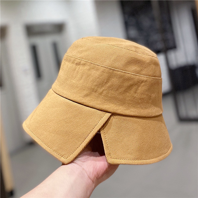 Topi Nelayan Bahan Katun Gaya Jepang Untuk Wanita