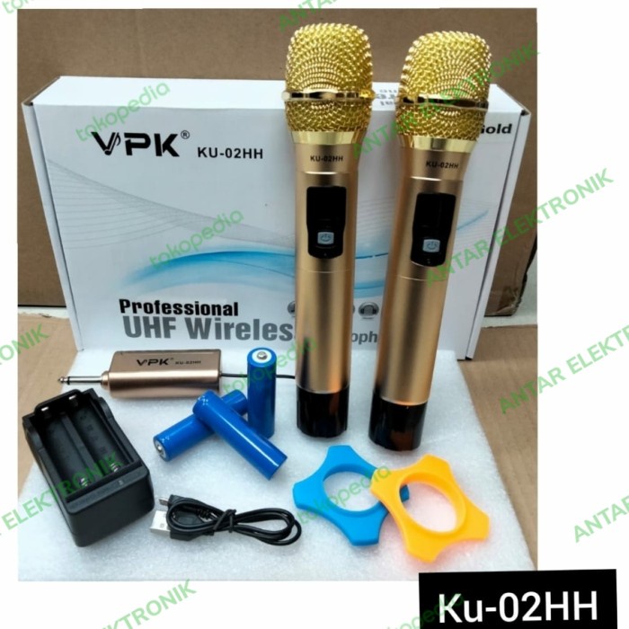 Mic wireless VPK KU 02 HH Gold Mic Wireless handheld ORIGINAL