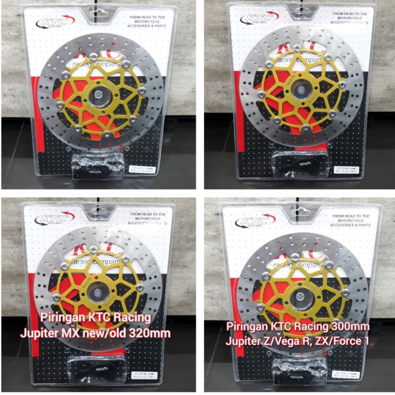 Piringan cakram KTC Jupiter mx z z1 vega r zr fizr 320mm 300mm disc brake depan jupiter