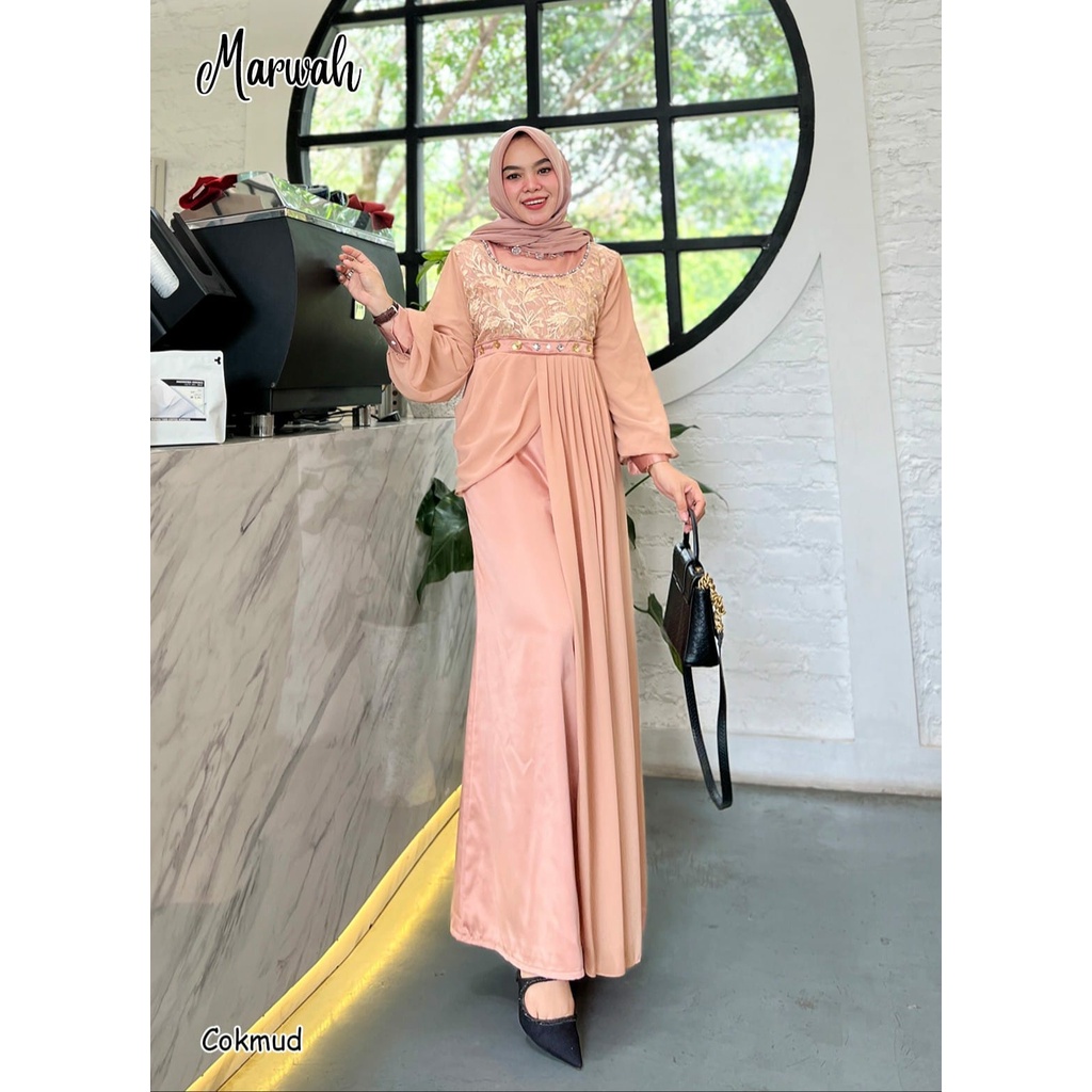 GAMIS KONDANGAN MARWAH DRESS PESTA