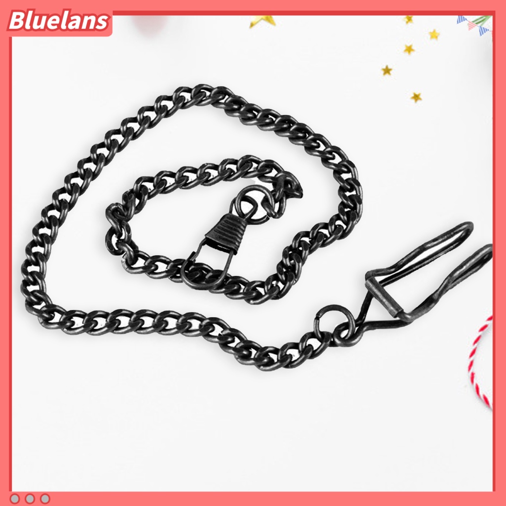 Bluelans Unisex Vintage Alloy Pocket Watch Link Chain Necklace Jewelry Gift Decor