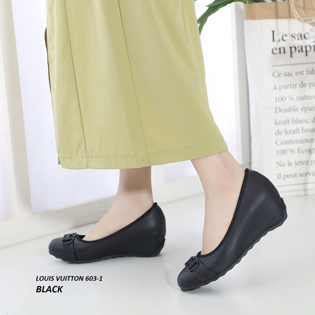 SEPATU WANITA WEDGES SHOES 603-1