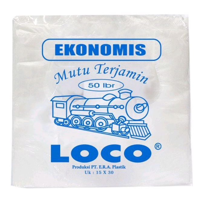 Jual Loco Ekonomis Kantong Plastik Kresek Putih Uk X Cm Isi