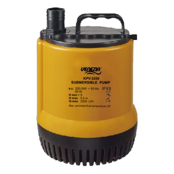 POMPA CELUP KPV 2400 - 60 WATT - VENEZIA PUMPS