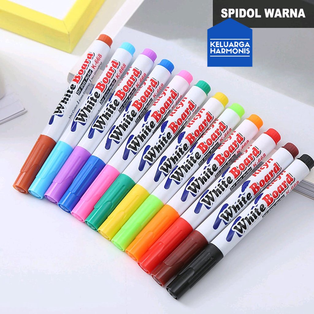 Spidol Apung Ajaib Viral Warna warni / Spidol Ajaib Spidol Whiteboard Floating Markers Mainan Edukasi Anak Spidol Papan Tulis Spidol Ajaib Mengapung Air