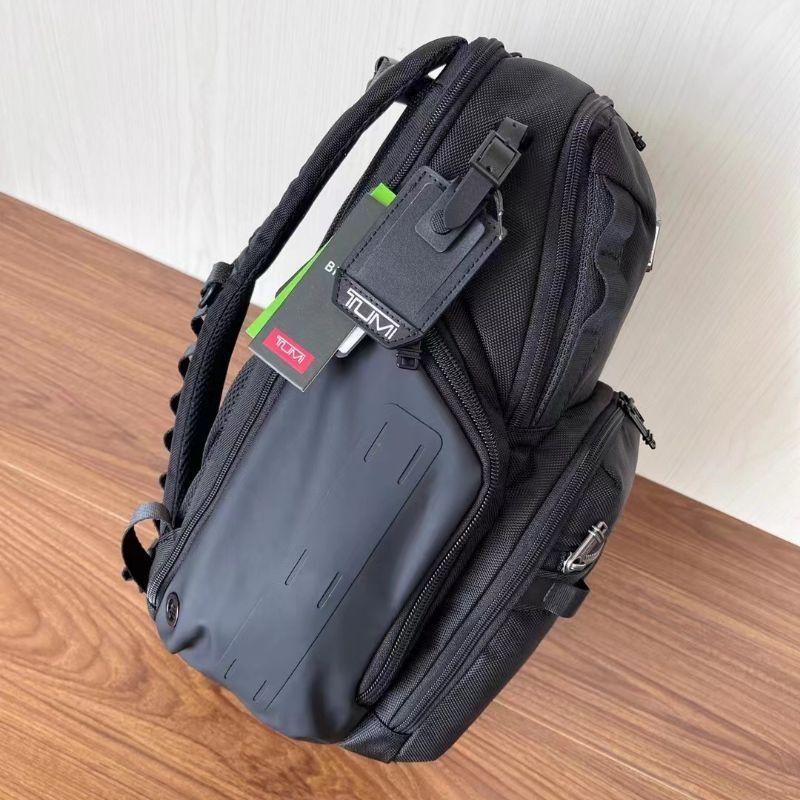 Tas Ransel Tumi Search Alpha Bravo Black Backpack Mirror Quality