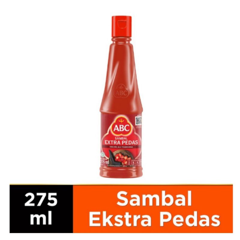 Saos Sambal ABC Extra Pedas 275 ml