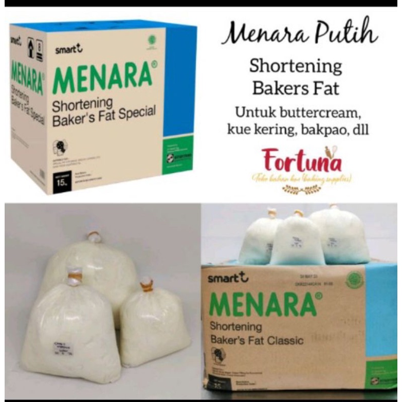 

Mentega Putih Menara 1dus/15kg