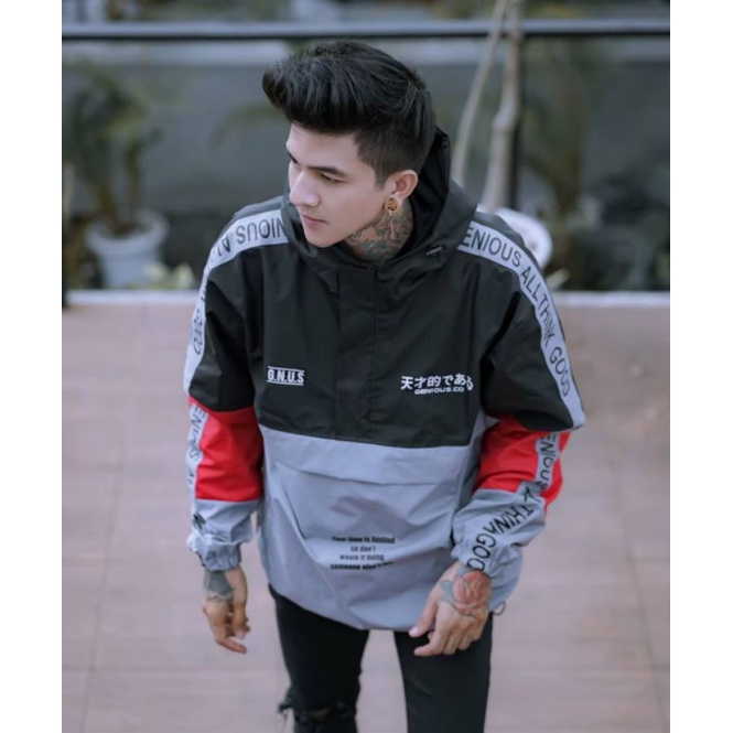 Jaket pria jaket loreng jaket army