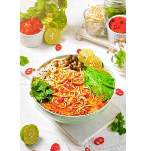 

️✔️✔️ Mie Spicy Laksa Vegan Baby 4Pcs - 12Pcs buruan