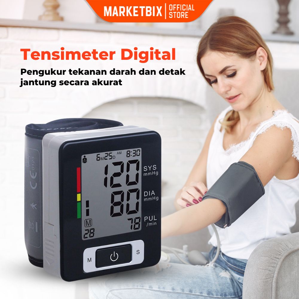 Tensimeter Digital Pengukur Tekanan Darah  Electronic Sphygmomanometer - CK-W133