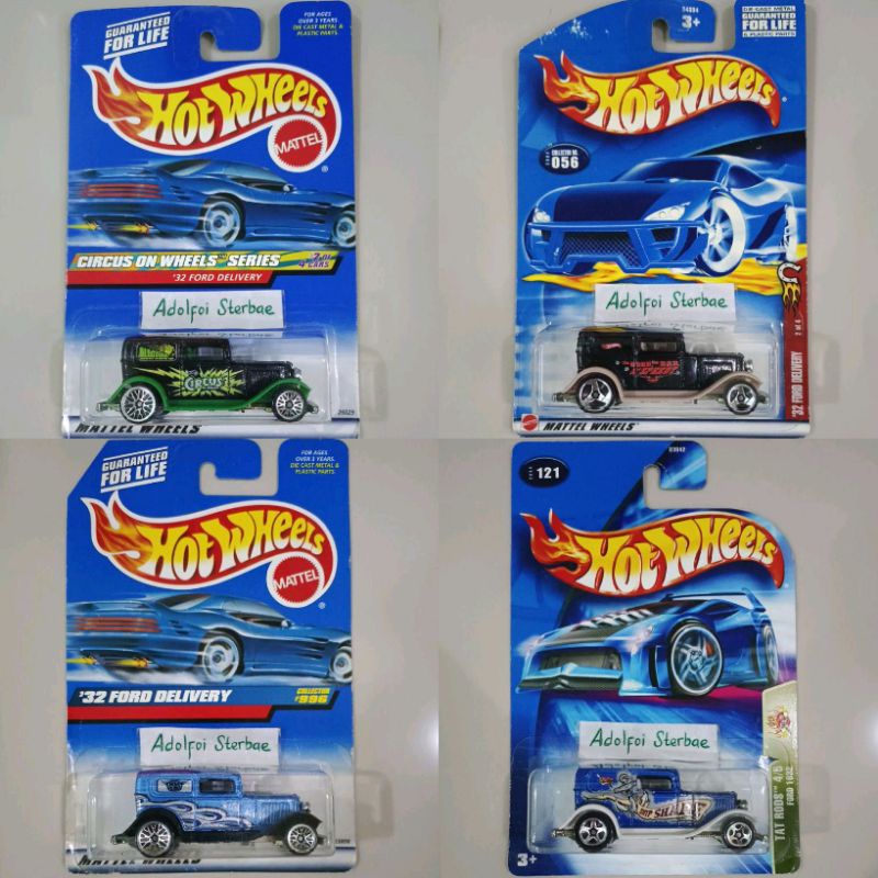 hotwheels hot wheels '32 ford delivery alectra circus on wheels series the good the bad speedy ford 