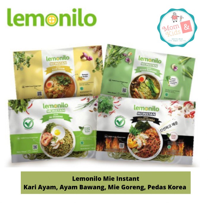 

TERBARU Lemonilo Mie Instant Sehat Mi Instant Goreng Kuah - ayam bawang