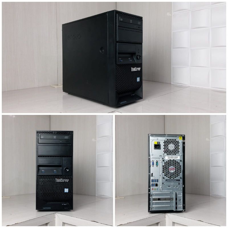 Pc Lenovo ThinkServer TS150Xeon E3-1225V5 Ram 16Gb Ddr4 Ssd 256Gb Hdd 500Gb