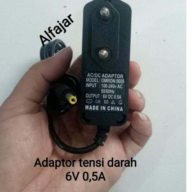 Buruan Beli QNVDH Adaptor -S Omron 6V Alat Tensi Darah Tensimeter digital Hem 8712 7120 7130 7211 Y47 Best