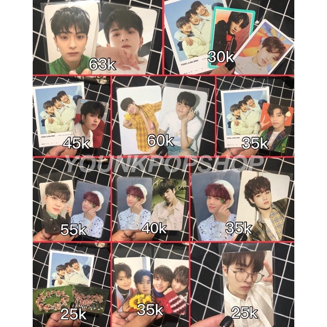 PHOTOCARD PC OFFICIAL TREASURE EFFECT JUNKYU l ASAHI JAEHYUK YOSHI HARUTO KTOWN PB SECOND STEP CHAPT