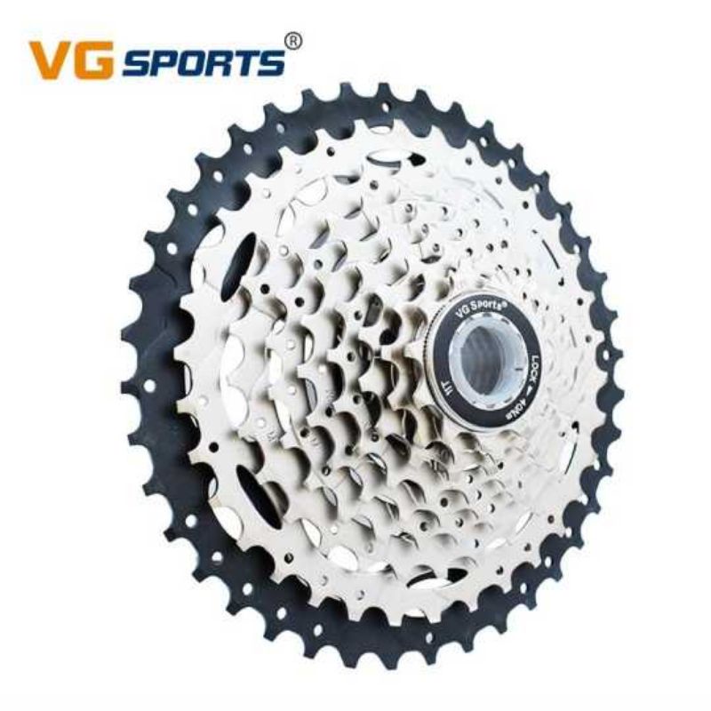 Vg sports gigi sprocket sepeda aluminium round ultralight 9 speed 42T/ultralight 9 speed 11-40T-vg72/ultralight 8 speed 11-36T-vg72
