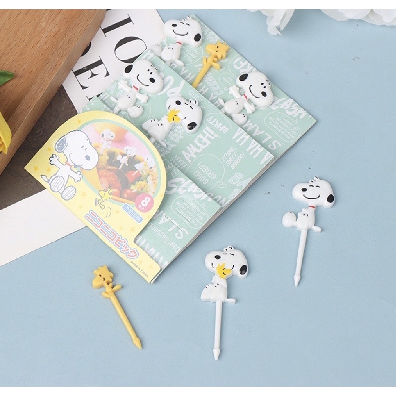 Tusukan Bento Food Pick Bento Tools snoopy