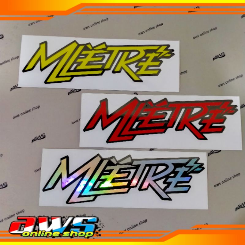 Sticker Mletre