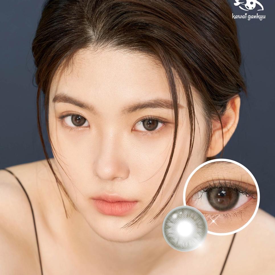 Paling Diminati Kawai Gankyu Softlens - Voxie Lunar Gray