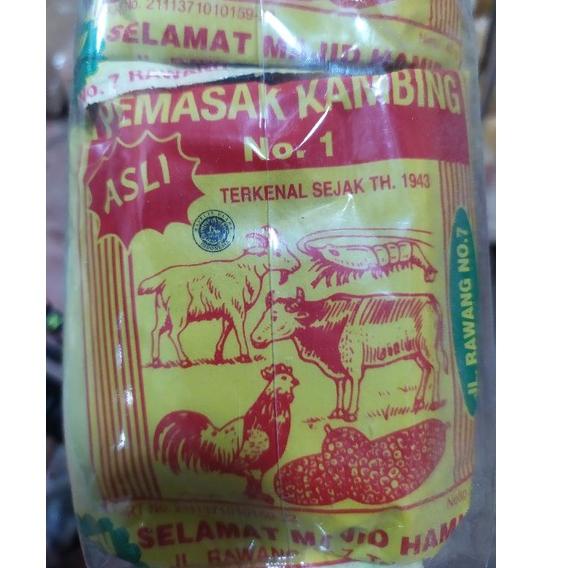 

Original Bumbu masakan gulai/kambing slamat isi 20 pak/1kg gas !!