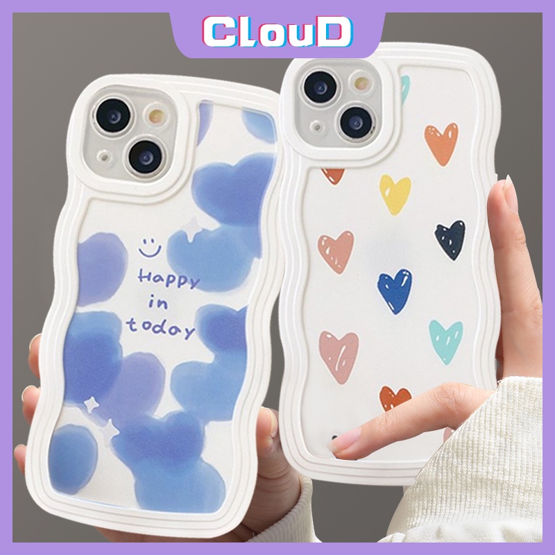 Casing Softcase Tpu Redmi Note 9 8 11s 10 Pro Max Plus 10s 11 10 9A 9T 10 9 10A 9C NFC Motif Hati Smiley Shockproof