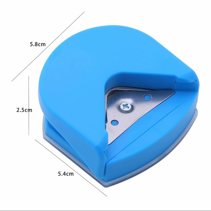 

Terbatas Pemotong Kertas Sudut 4Mm / Corner Rounder 4Mm Gilaa!!!