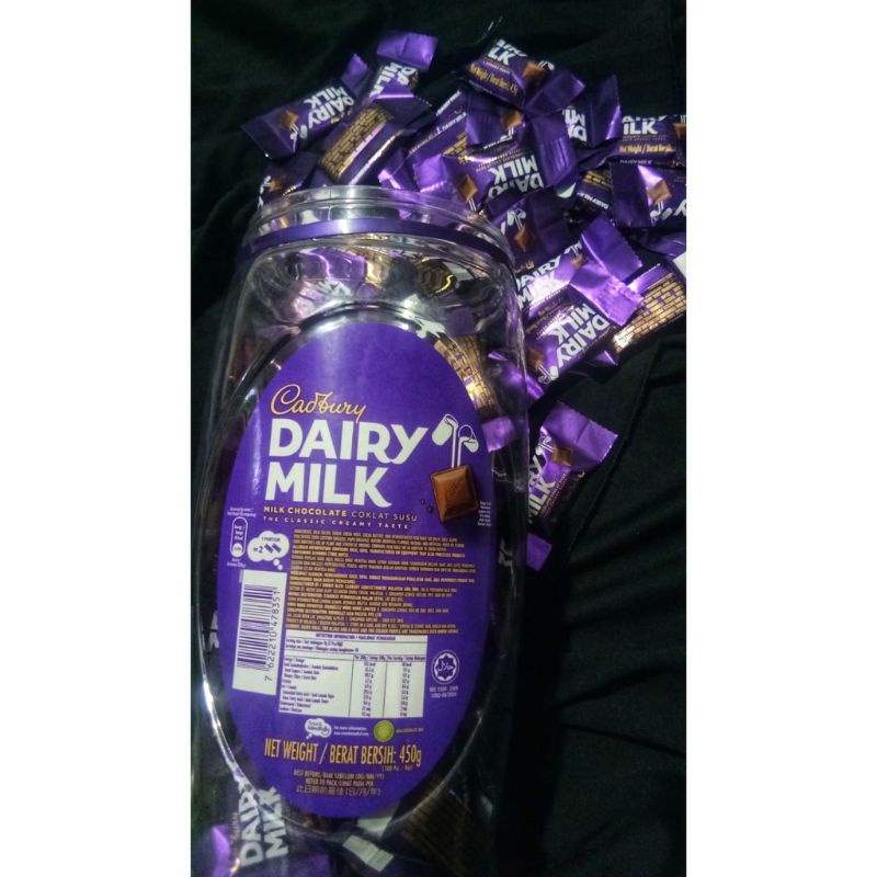 

COKLAT CADBURY ORIGINAL MALAYSIA TOPLES ISI 90PCS