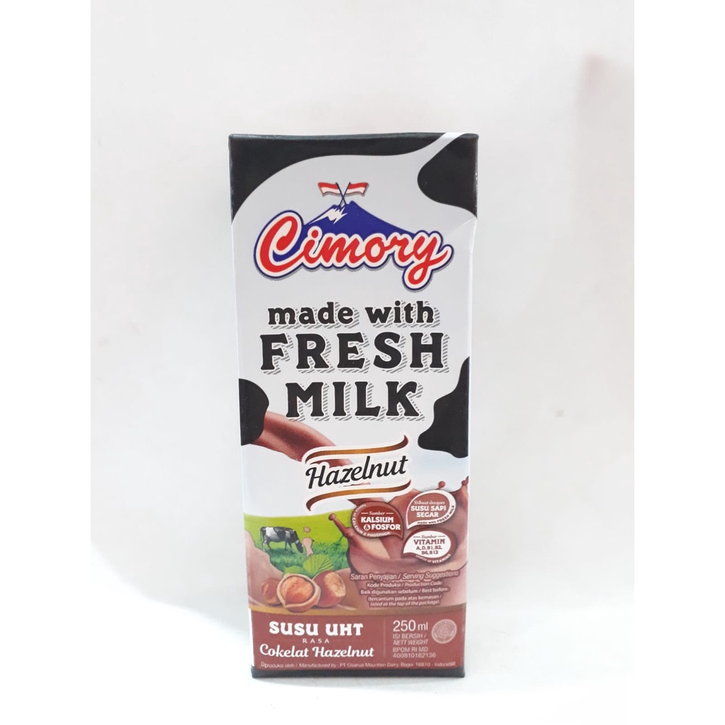 

CIMORY UHT FRESH MILK HAZELNUT 250ml