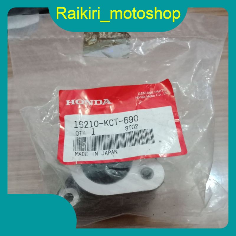 KARET INTAKE MANIPUL MANIPOL MANIFOLD KCT MEGAPRO LAMA GL MAX NEOTECH PRO NEOTECH ORIGINAL ORI HONDA