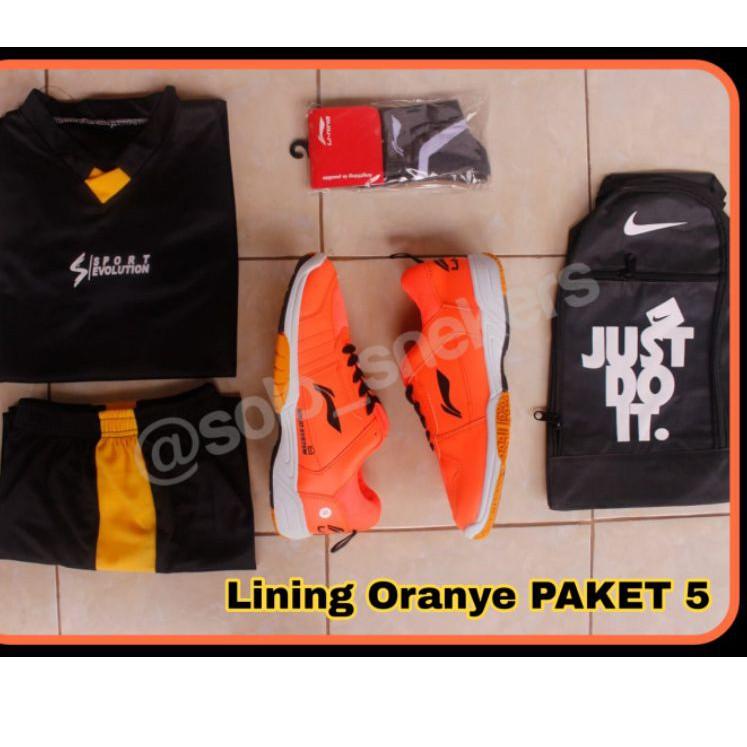 PARADE  Sepatu Badminton Linning Attack G8 / Sepatu Olahraga Badminton • CUP.18Oc22ᵟ