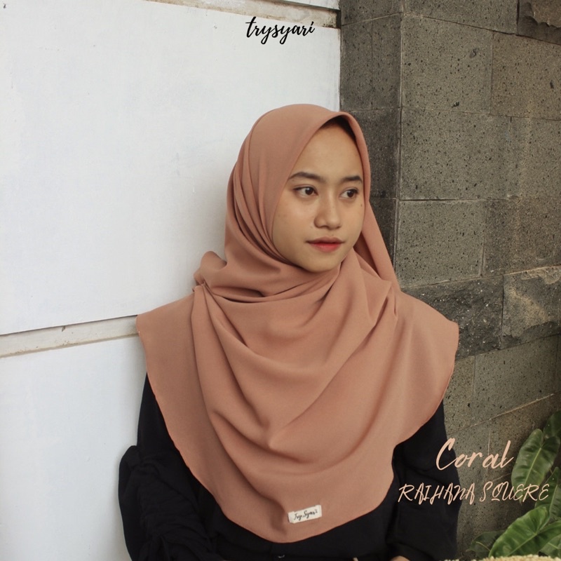 RAIHANA SQUERE | HIJAB MALAYSIA SYARI | HIJAB SYARI | HIJAB CURVE