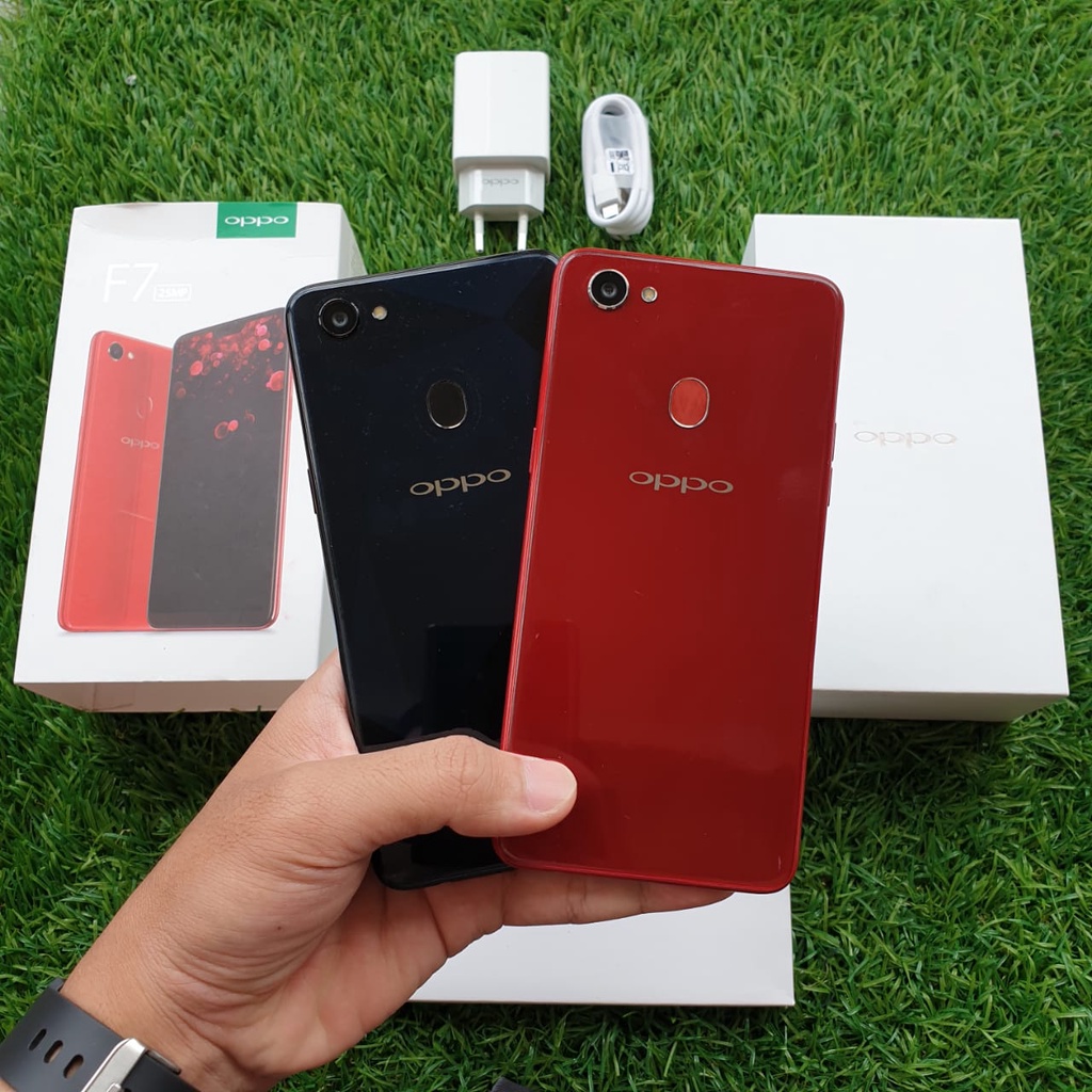 OPPO F7 SECOND 4/64 & 6/128GB HP SECOND HANDPHONE SECOND HP SEKEN HP BEKAS HP MURAH