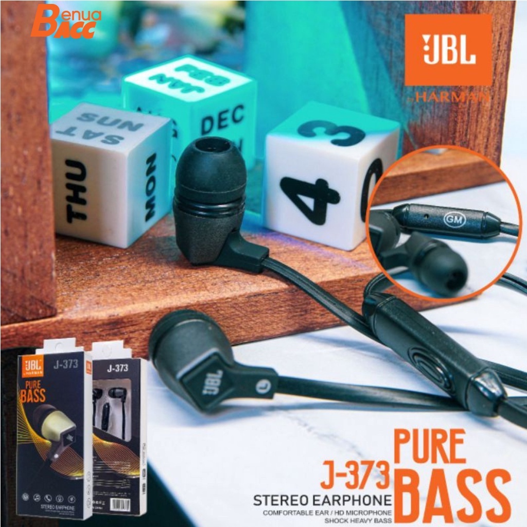 (ba) HF/Headset JBL J-373 Premium Import JBL Kualitas Bagus