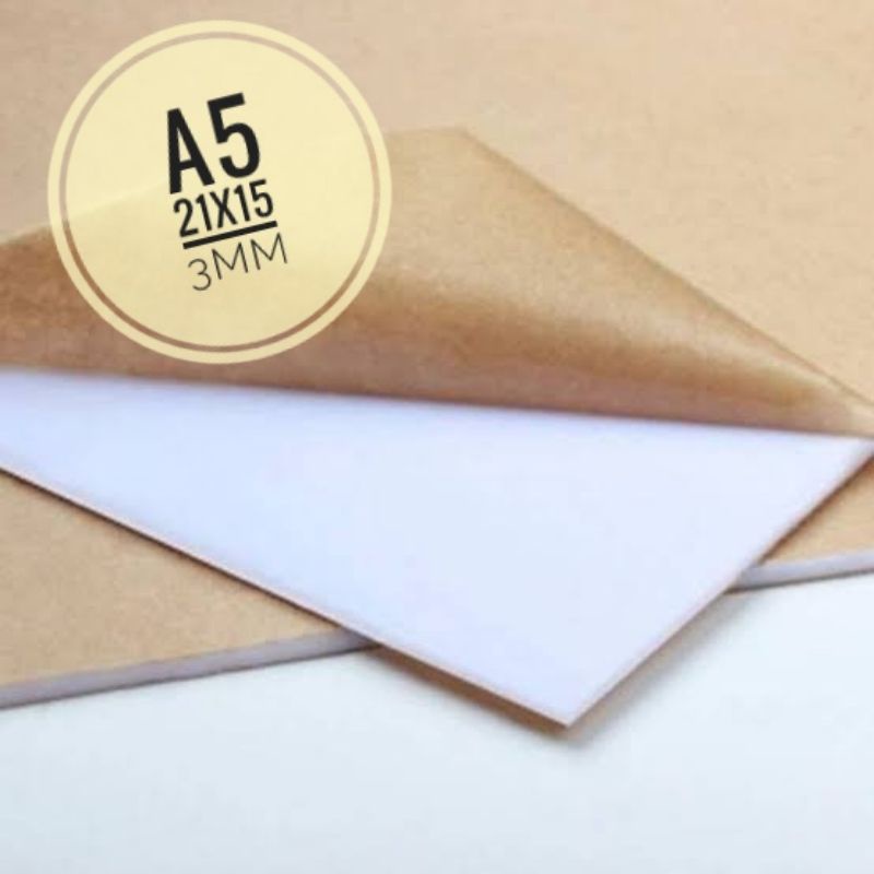 

Akrilik Putih Susu A5 21x15 3mm