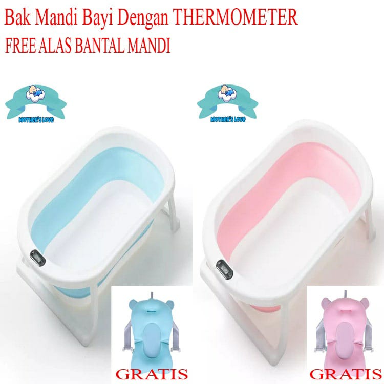 (FREE ALAS MANDI) Folding Bath/ Bak Mandi Lipat Bayi/Baby Bather