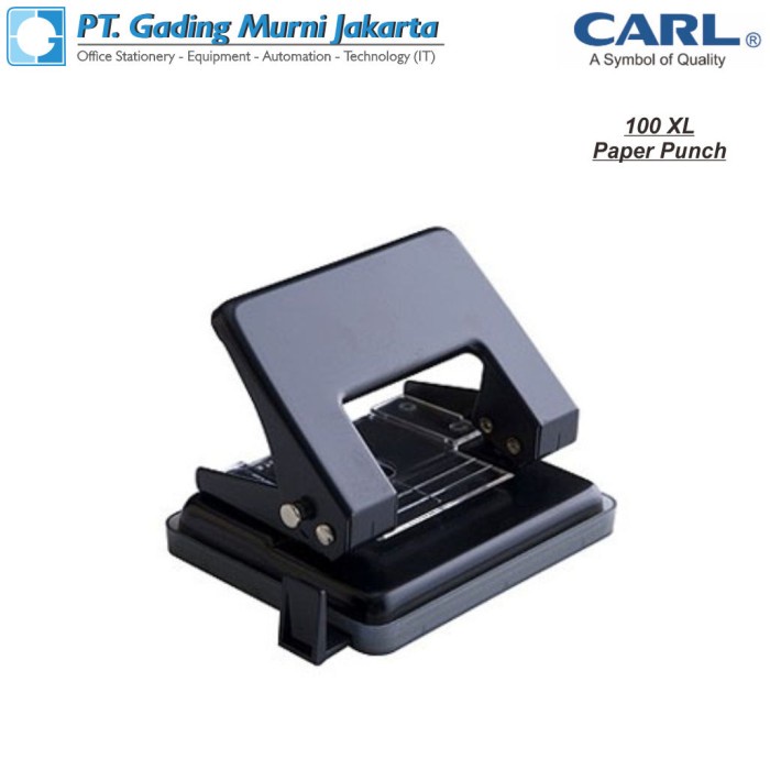 

Berkualitas Pembolong Kertas Carl 100Xl Paper Punch Diskon