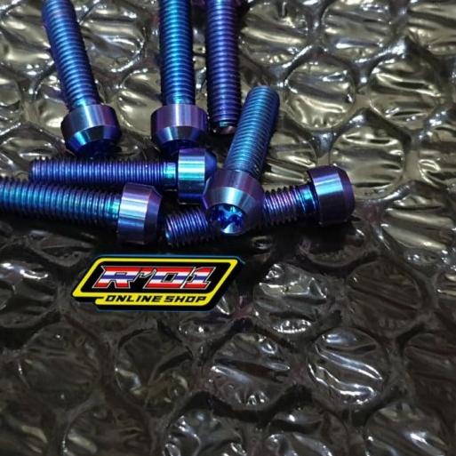 Jual Baut Probolt Titanium X Drat Panjang Cm Baut Tangki Ninja R