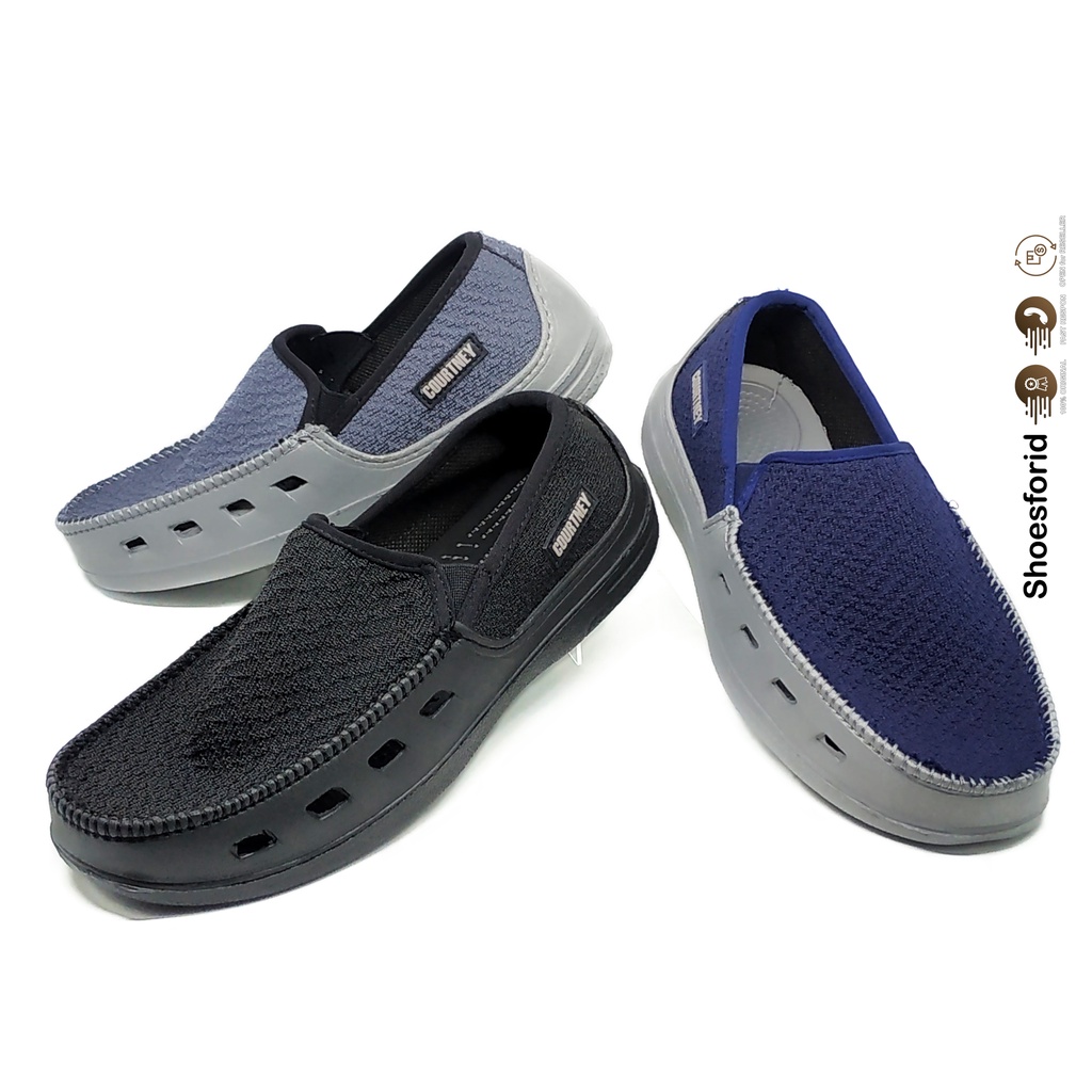 SFU SEPATU KARET CASUAL SLIP ON PRIA ARDILES FERRARI // D BEST // BRENDY