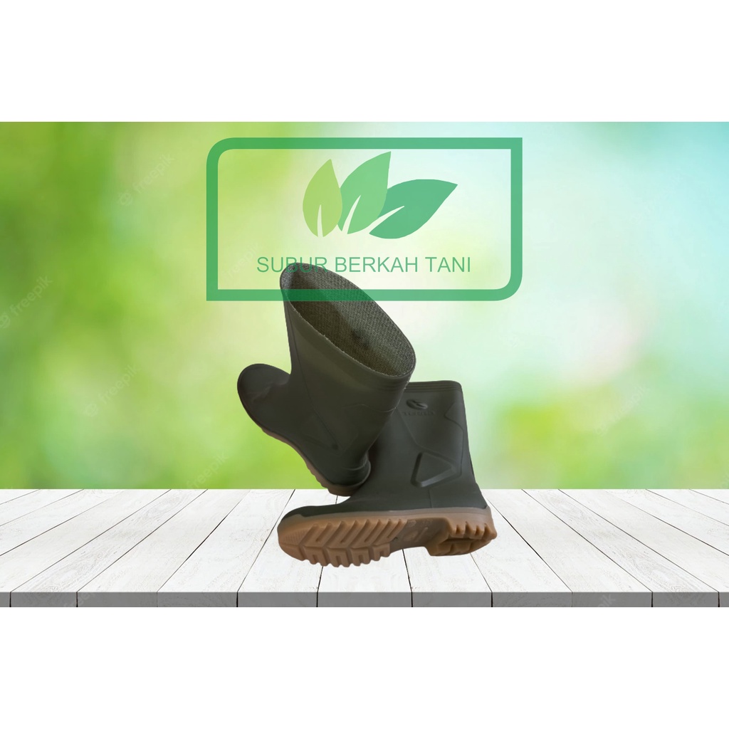 SEPATU AP BOOTS PENDEK AP BOOTS ALL SIZE WARNA HIJAU