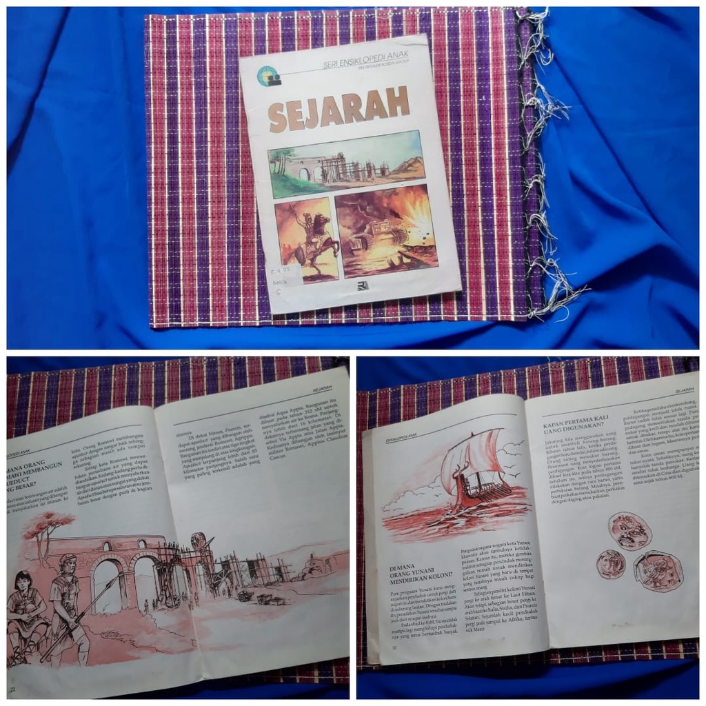 Sejarah Seri ensiklopedia anak buku anak bekas second preloved
