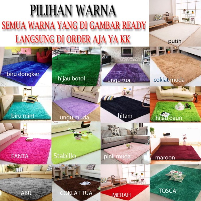 KARPET BULU karpet bulu soft KAIN BULU RASFUR RAFSUR UKURAN 150 X 100 CM jumbo anti slip berkualitas